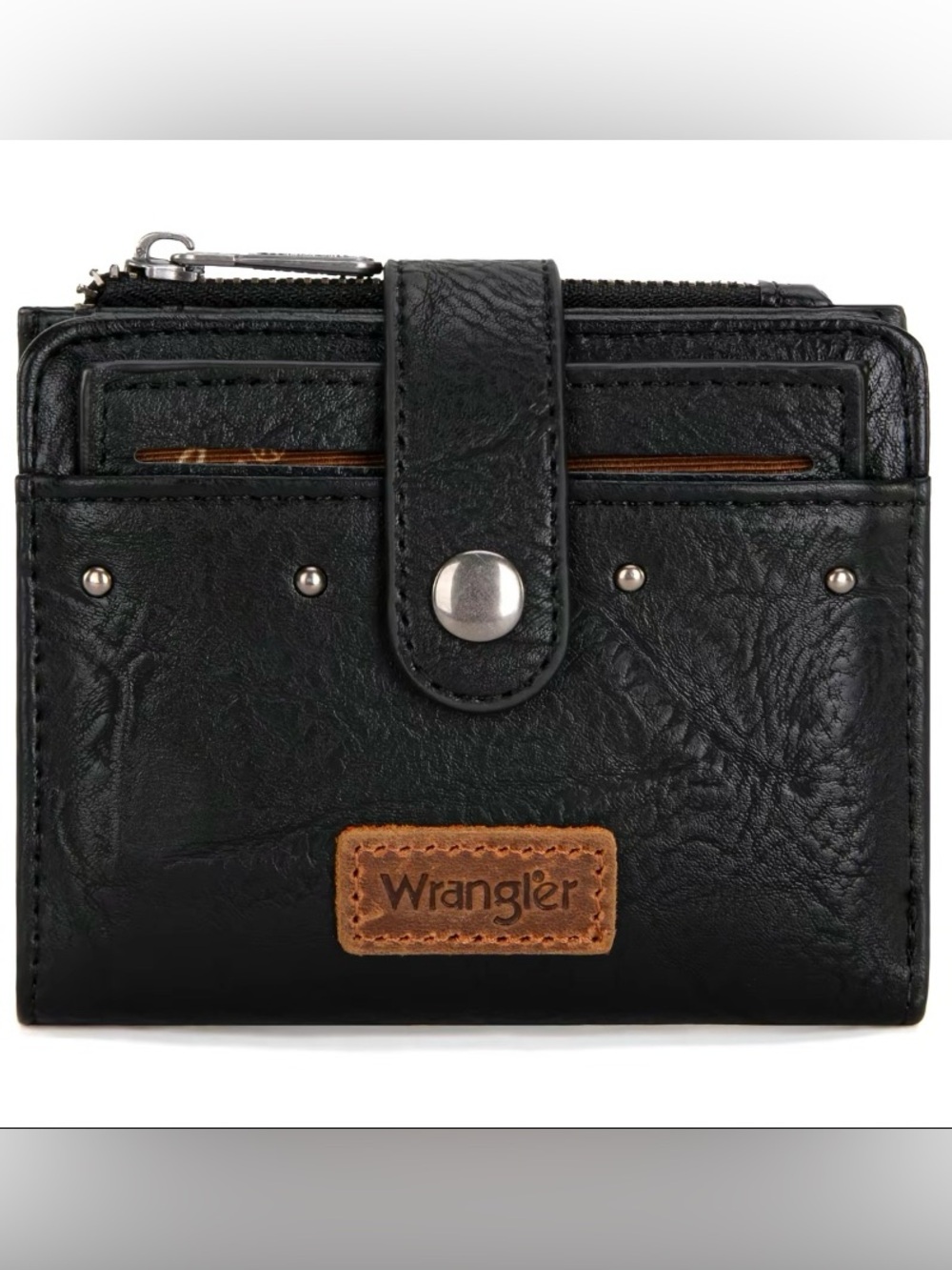 Brand New Wrangler Wallet for Women Bifold Card Holder with Zipper